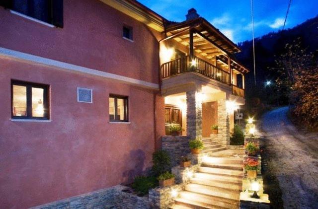 La Casa Rossa Hotel Prínos Eksteriør billede