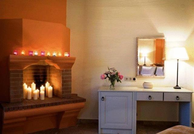 La Casa Rossa Hotel Prínos Eksteriør billede