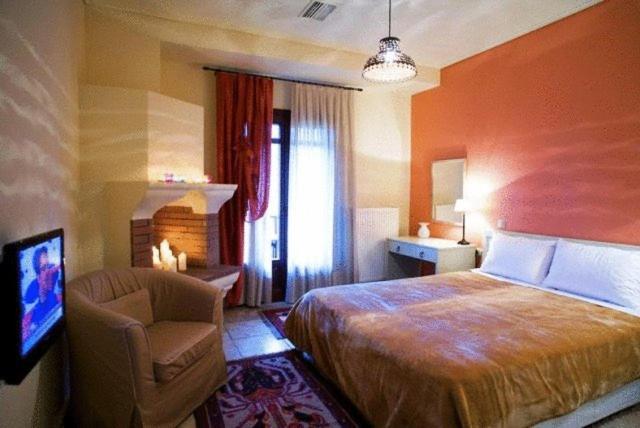 La Casa Rossa Hotel Prínos Eksteriør billede