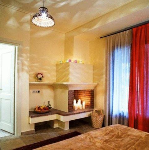 La Casa Rossa Hotel Prínos Eksteriør billede